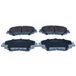 Quaro Kit de plaquettes de frein, frein à disque Quaro Qp9109 Lexus 0446506150 2276801