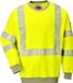 Portwest FR72 - Vlamvertragend Antistatisch Hi-Vis Sweatshirt Geel Maat S