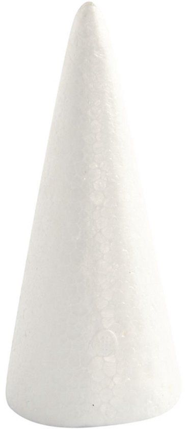 Creativ company CC Styropor Kegels h:14,5 cm, 5 stuks