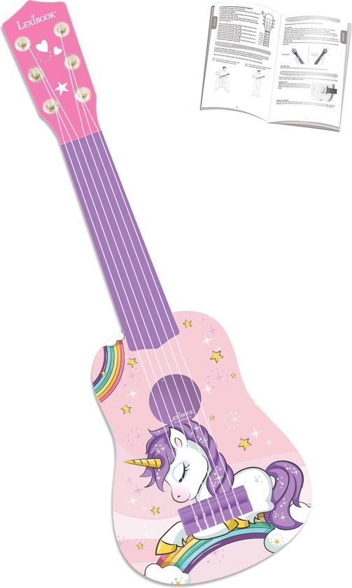 Lexibook My First Guitar Unicorn 21" - Multi Colour