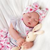 Reborn-pop, 43 cm, vinyle, dormant, incluant tenue et accessoires, à partir de 3 ans