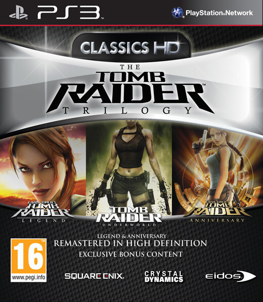 Square Enix tomb raider trilogy PlayStation 3