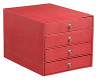 RHODIA 194582C - Ladenbox met 4 Laden Koraal