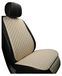 Merkloos Auto Zitbekleding - Beige Linnen Kussen voor 5 Zittingen