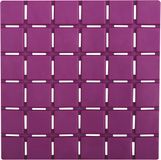 MSV Anti-Slip Badmat Set – 5 Stuks Douchemat Anti-Slip met Zuignappen voor Bad en Douche – Geschikt voor Kinderen – Paars