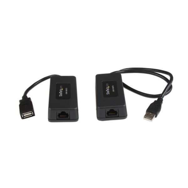 StarTech.com USB over Ethernet Extender - 40m - Cat5/Cat6 - 1 Port