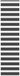 vidaXL Zebra Rolgordijn 50x230 cm Stofbreedte 45,9cm Zwart
