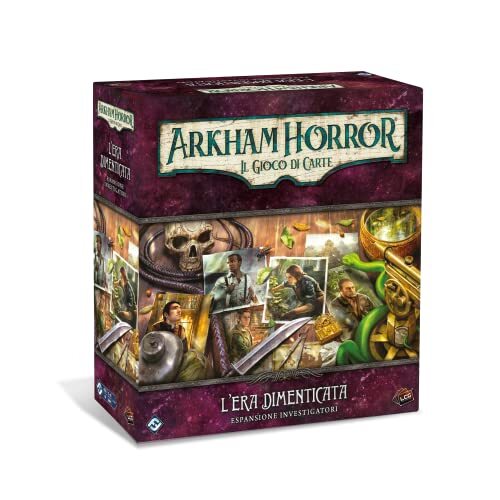 Asmodee - Arkham Horror, het kaartspel: Het vergeten tijdperk - uitbreiding van de onderzoeker, 1-4 spelers, 14+ jaar, Italiaanse editie