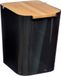 Eazy Living Poubelle Anton, 5 litres, bambou/noir
