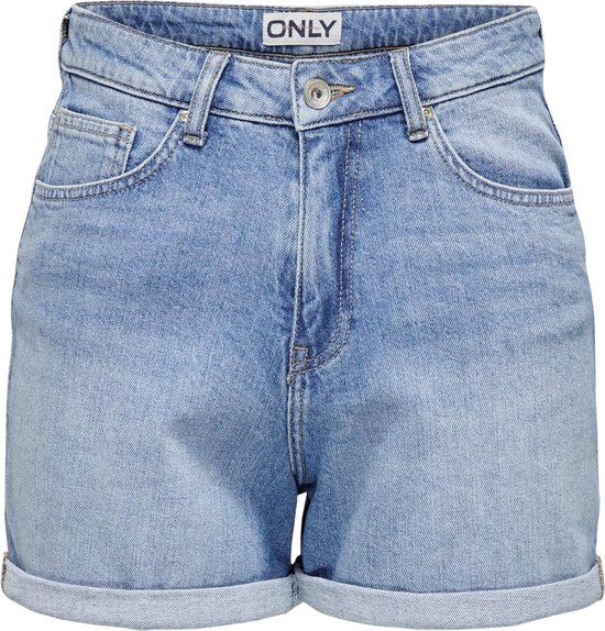ONLY ONLJOSEPHINESTRETCH SHORTS DNM AZG - Women's Denim Shorts - Size XS - Light Blue