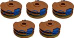 Worx 5 bobines de fil pour Worx WG 100 101 104 105 106 108 109 110 E / WA0007 coupe-bordure