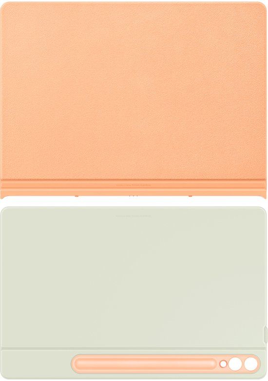 Samsung Hoes geschikt voor Tab S10+ / S9+ / S9 FE+ - Book Cover - Magnetische Sluiting - automatische wake/sleep functie - Oranje