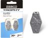 Zebco Kwaliteit Trophy vislood lood loodlood vishengel accessoire diverse, 20 g