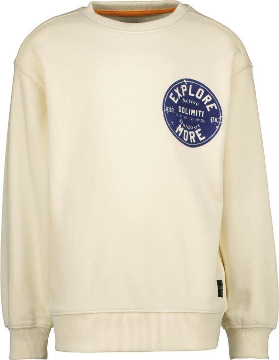 Vingino Nilfo Trui Jongens - Maat 116 - Arctic white