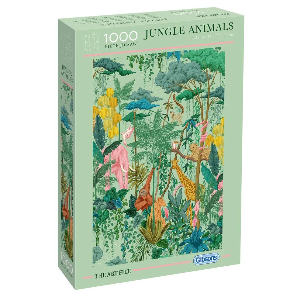 Gibsons Jungle Animals Puzzle (1000 pieces)