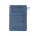 Möve Bamboo Luxe washandje 15 x 20 cm, 60% katoen, 40% viscose, bamboepasta, staalblauw