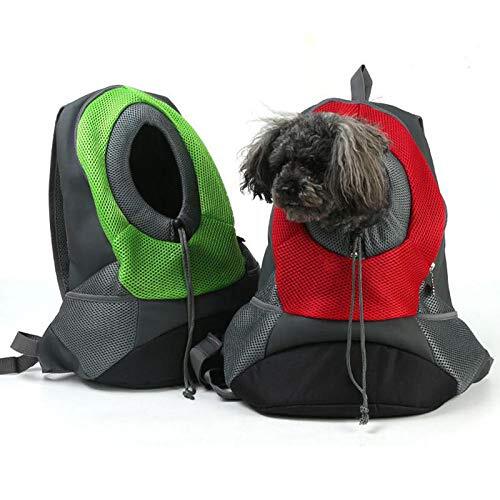 HaiMa Oxford Doek Ademende Mesh Huisdier Rugzak Hond Draagbare Reizen Uit Rugzak Carrier - Sgreen