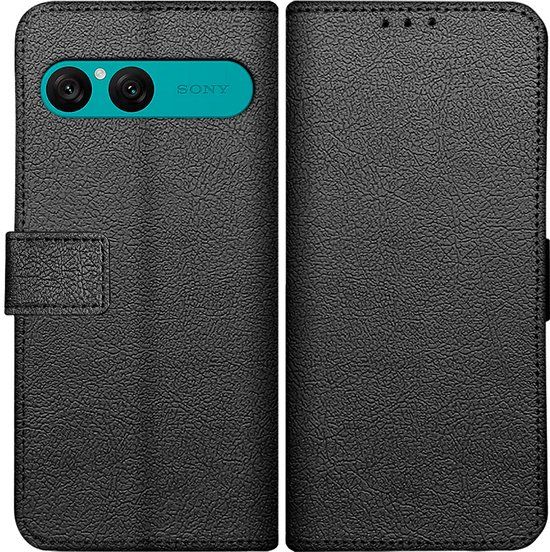 Just in Case Book Case Classic Zwart Sony Xperia 10 VII