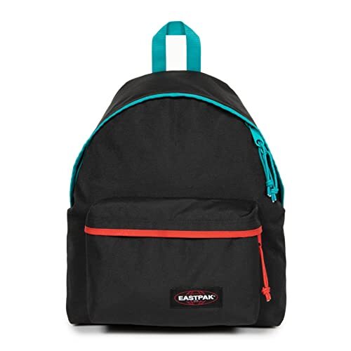 Eastpak PADDED PAK'R Rugzak, 40 cm, 24 L, Kontrast Aqua Red (Zwart)