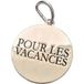 MANI PORTE CLES OR