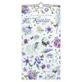 Comello Janneke Brinkman Maandnotitiekalender 2027 Blauwe Bloemen
