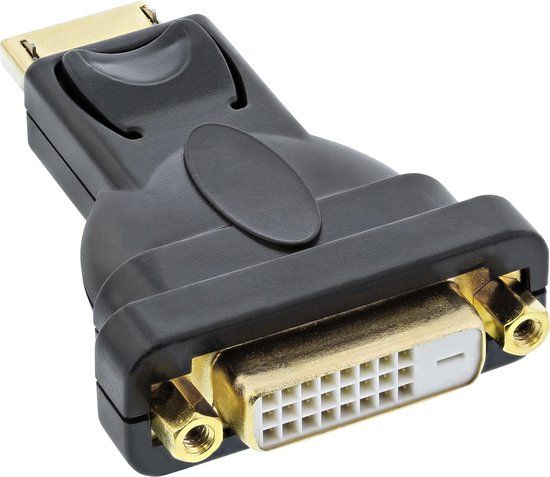 InLine 17199J Adapter DisplayPort male - DVI-D Zwart