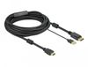 DeLOCK 85967 HDMI naar DisplayPort kabel - 7 meter - Zwart