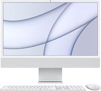 Apple iMac 24 inch (2021) - 8GB - 512GB SSD - 8 core CPU - 8 core GPU - Magic Keyboard met numeriek toetsenblok - Touch ID - Ethernet - Zilver