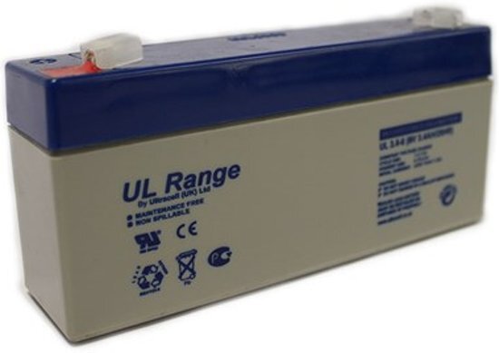 Ultracell VRLA/Leadbattery UL 6v 3400mAh