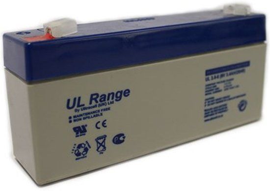 Ultracell UL 6v 3400mAh VRLA/Leadbattery - 7106622292090