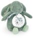 Doudou et Compagnie Lapin Doudou - Nachtlampje met Muziek en Projectie Saliegroen (19cm)