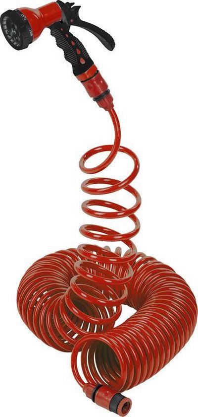 Powerplus POW63852 Sproeislang - 15 meter - Spiraal - 3 bar - Knikbestendig