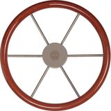 VETUS KW55 Inox Volant avec jante en acajou Ø 55 cm
