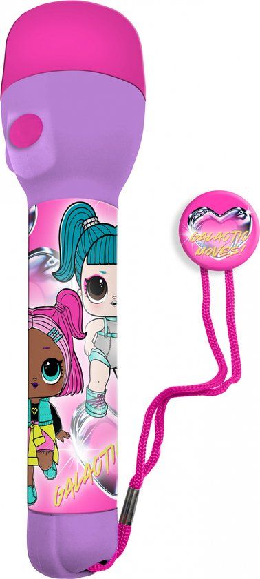 kids licensing LOL Surprise! LED Flashlight - 10cm - Purple/Pink
