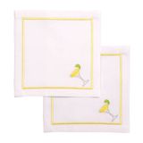 Vondels cocktail servet margarita white (set van 2)