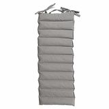 Set Esté Set van 2 outdoor ligkussens grijs 60x180 cm waterafstotend
