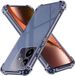 Techsuit Hoesje geschikt voor Realme GT 7 - Shockproof Silicone Back Cover - Zwart