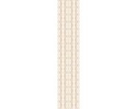 Ambiance Sticker Voorgelijmd vliesbehang - Scandinavisch Art Deco wit en goud diamantpatroon - 1 rol van 300x60 cm