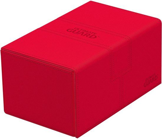 Twin Flip'n'Tray 160+ XenoSkin Monocolor Red - Ultimate Guard