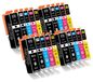 Canon 20-pack cartouches d'encre, compatible avec PGI-570/CLI-571