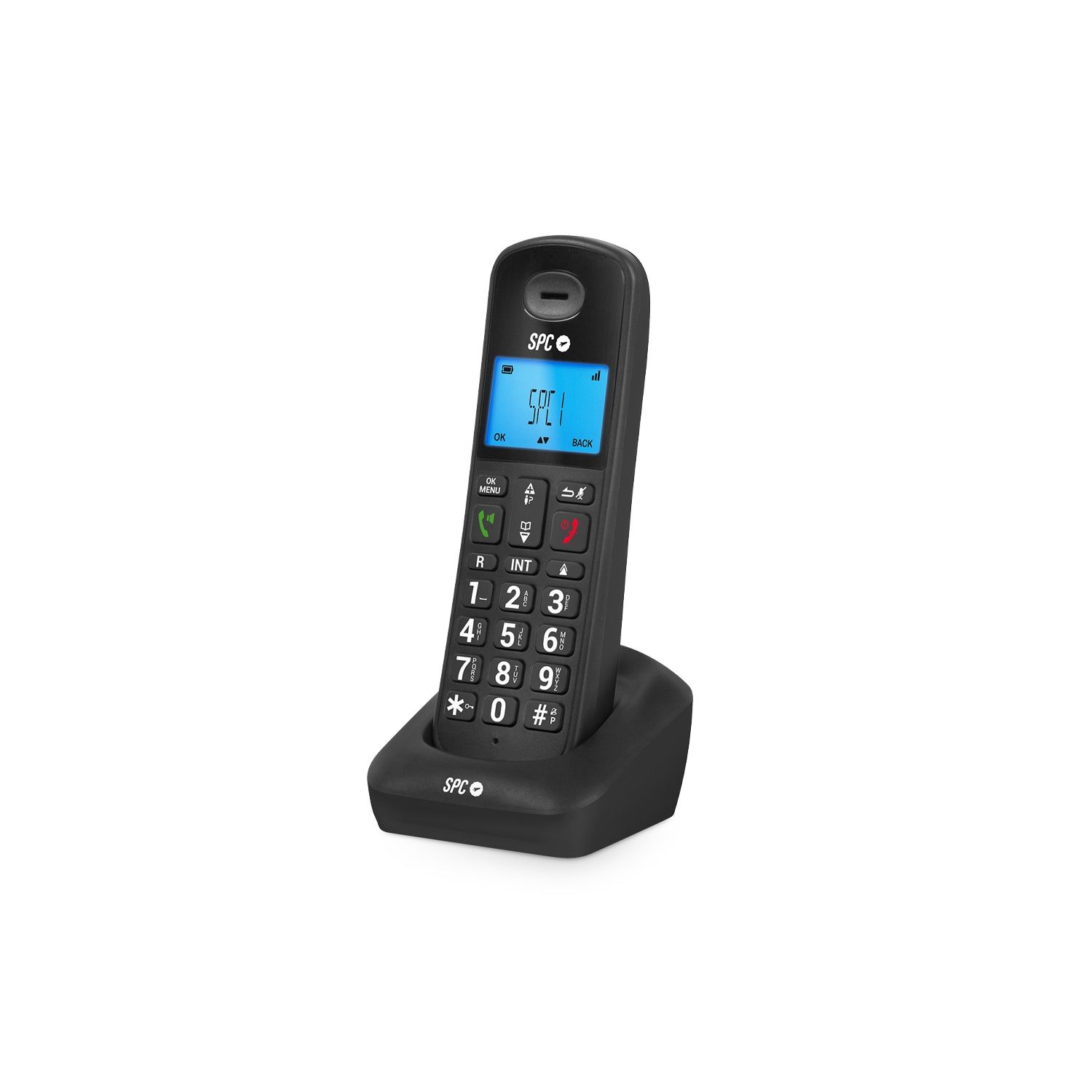 SPC GOSSIP 2 Draadloze Telefoon - Zwart