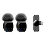 Lippa Pro Microphone sans fil avec USB-C - 2 pièces - Noir