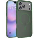 SZSMART IK17 Matte TPU Case, Magnetic and Drop-Resistant for iPhone 17 Pro Max - Green