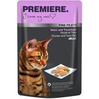 PREMIERE Fine Filets kip en tonijn 24x100 g