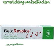Gelorevoice pastilles pour la gorge 20 pastilles à sucer