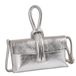 Toscanto Dames avondtas schoudertas lederen tas zilver OTT834AJ