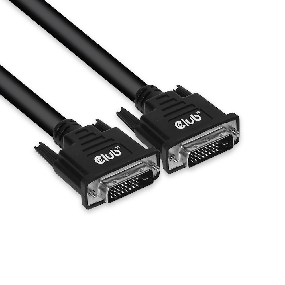CLUB3D DVI-D Dual Link Cable - 3m