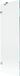 Mexen Lunar badwand 1-delig 60 x 150 , transparant, chroom - 897-060-000-01-00