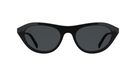 Karl Lagerfeld Women's Sunglasses - Black with Solid Smoke Lens