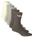 ADIDAS ORIGINALS IT7570 TR CREW S 6P XL EU Chaussettes Beige/Gris/Brun Hommes Adultes Chaussettes mi-haut 100% Coton